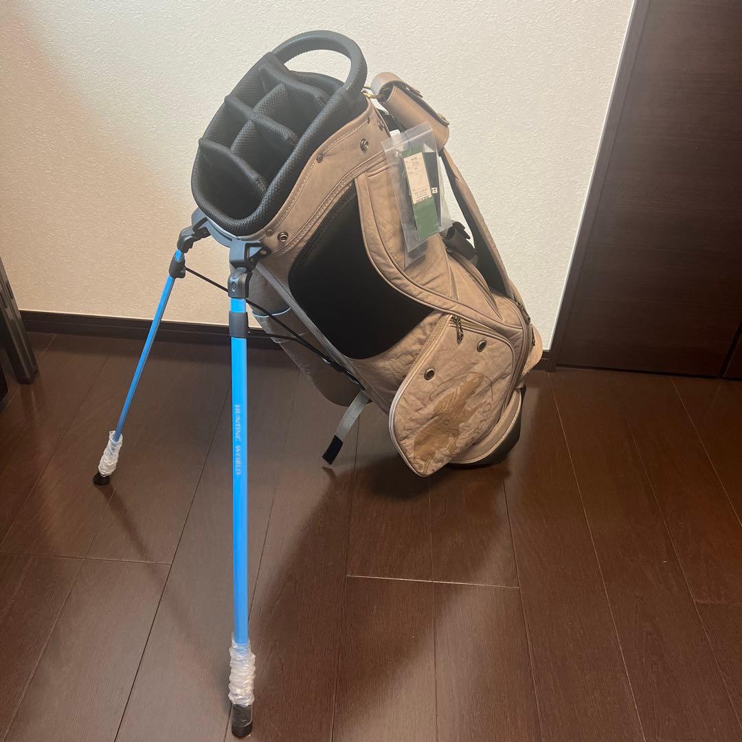 ハンティングワールド　キャディバッグ【新品未使用】