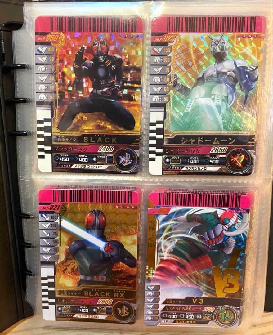 仮面ライダー ガンバライド カード バインダーセット
