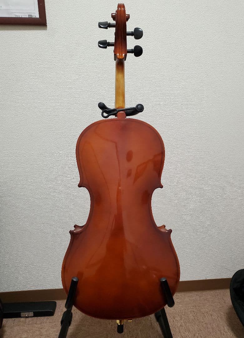 分数チェロ 1/8 2019年　弓、ケース付き
