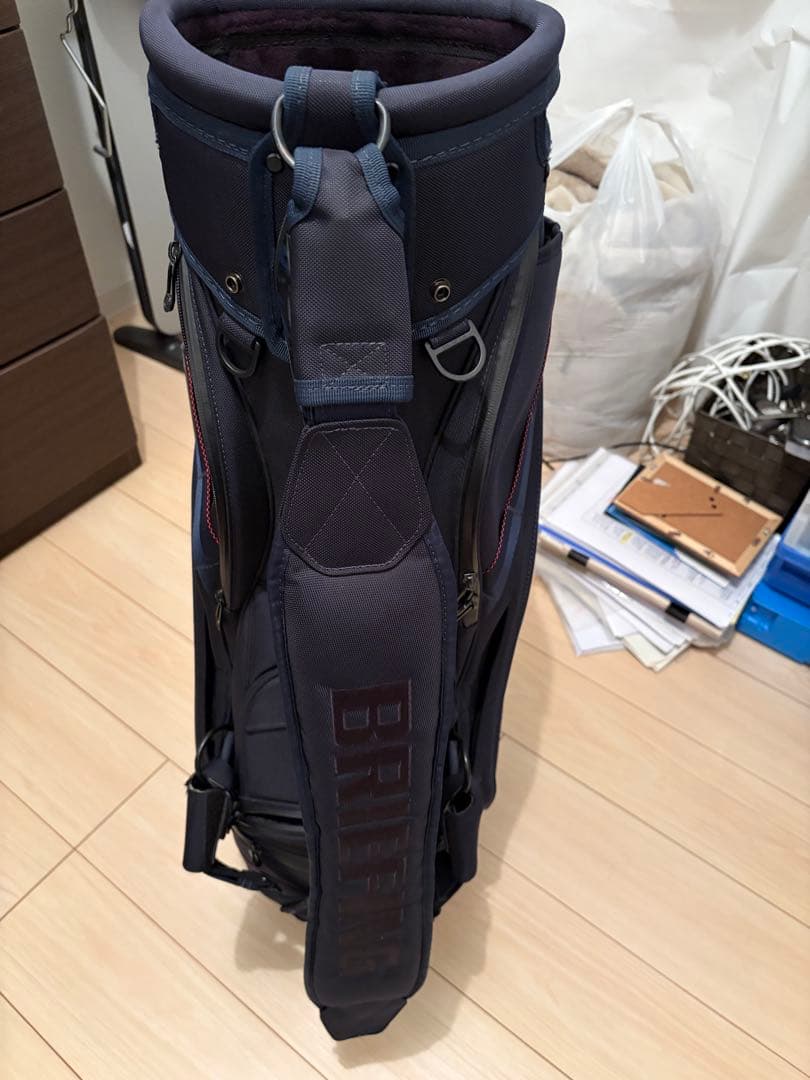 ブリーフィング　ネイビー ゴルフキャディバッグ　CR3➕ネイビードライバーカバー