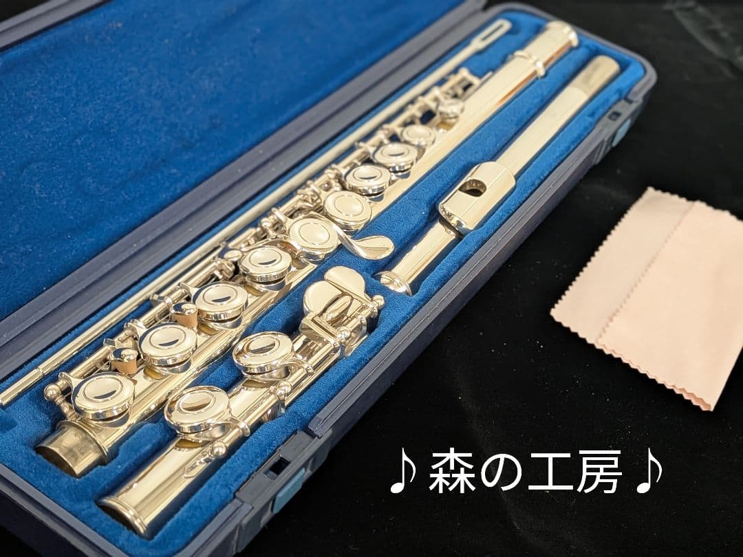 中古フルート専門店‼️部活応援‼️銀メッキ ヤマハフルートYFL211S Eメカ
