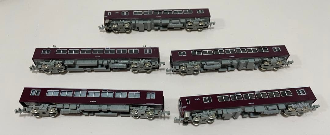 Nゲージ 阪急電車　京都線　特急車両5両編成