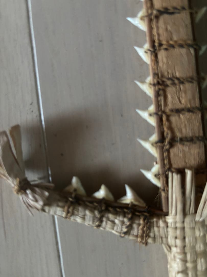 お土産　伝統工芸　サメの歯　武器　剣　呪術　お守り