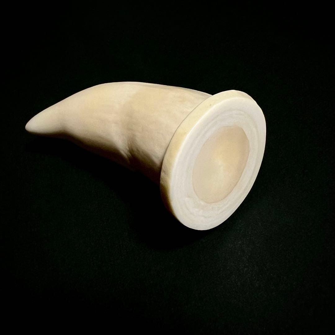 美品 鯨歯の置物【残1】