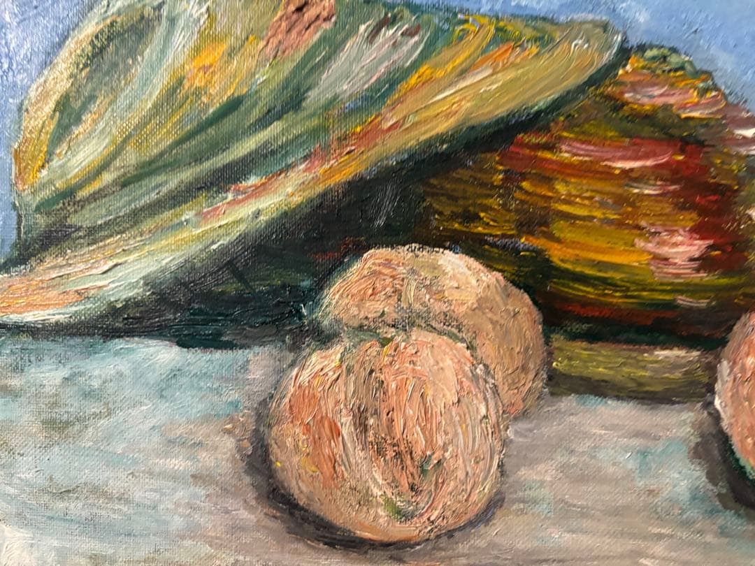 麦わら帽子　パイナップル　桃