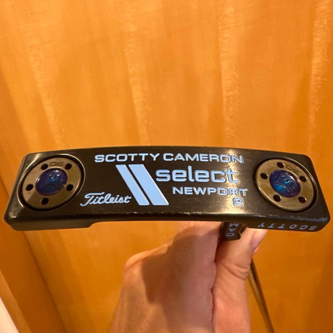 【カスタム仕様】セレクト（2012）ニューポート2 超希少美品 タイトリスト 青