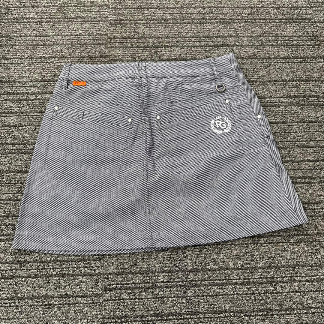 パーリーゲイツ スカート　ストラップ付　ネイビー