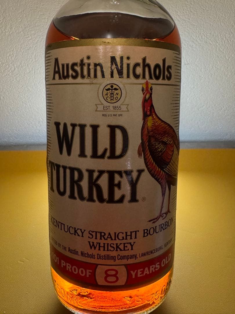 ウイスキー ワイルドターキー WILD TURKEY 8年 未開栓 750ml