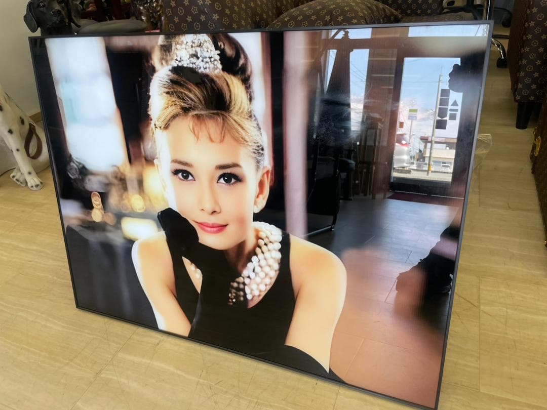 パネルアート　オードリーヘップバーン　アート　絵画　ポスター　壁掛け　額縁　額絵