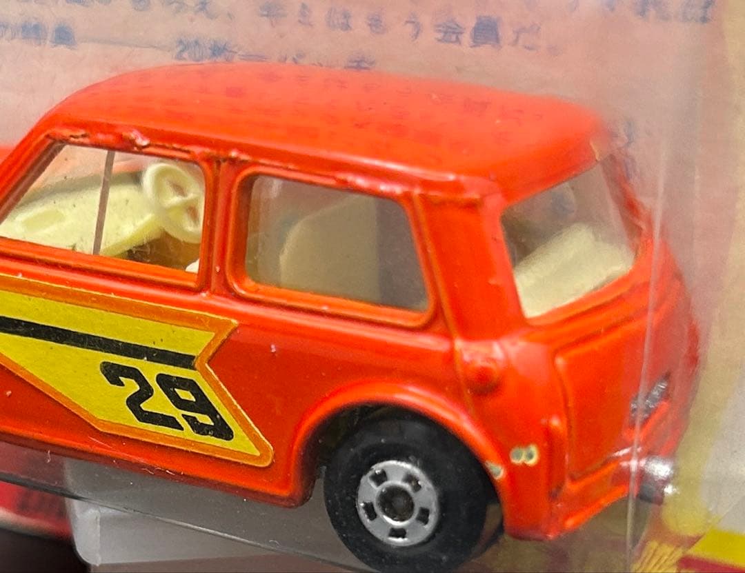 イギリス製MATCHBOX MINICOOPERSuperfast ミニクーパー