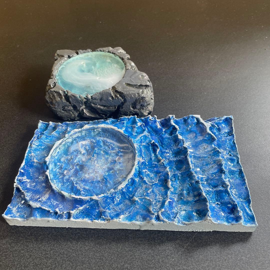 レイアウト用品 水の流れ クリーチャー