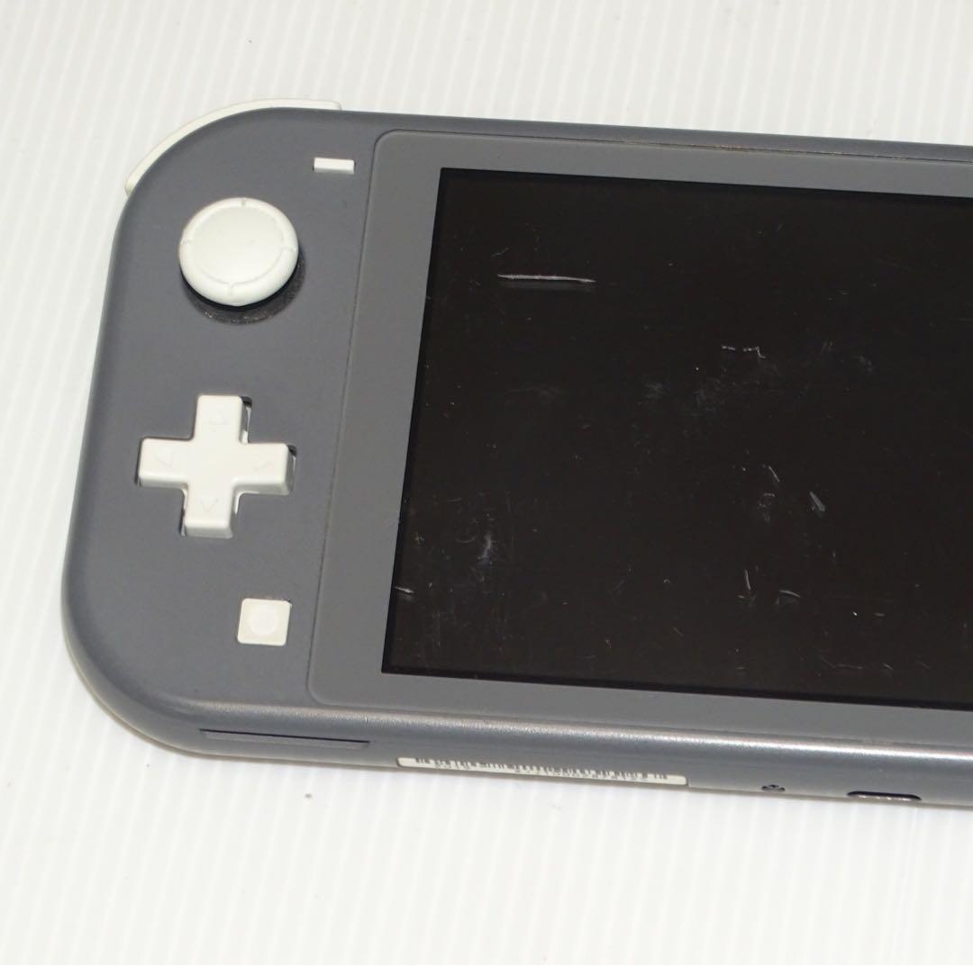 Nintendo Switch Lite グレー　不具合　ジャンク　QA6332