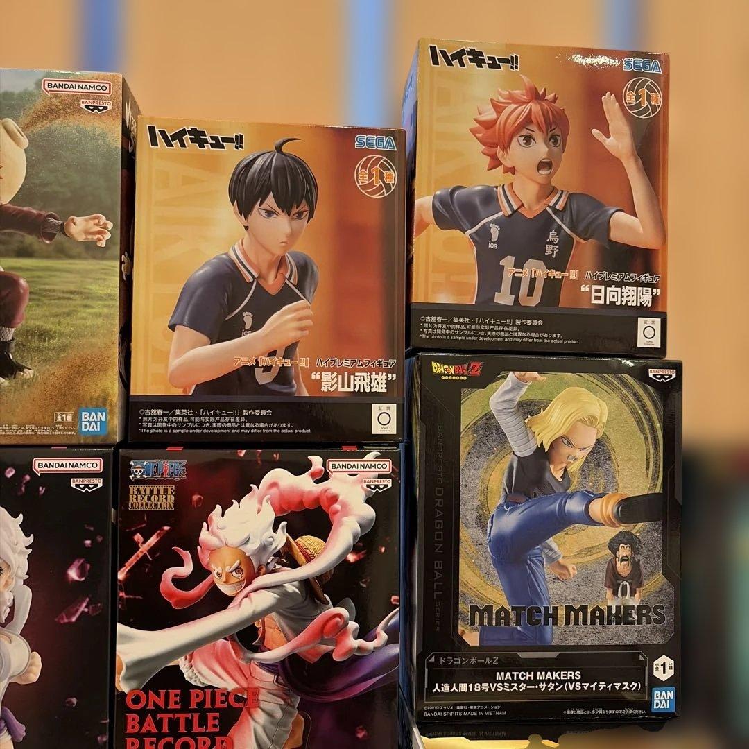 フィギュアまとめ売り　ジャンプ　ワンピース　ドラゴンボール　ハイキュー!!