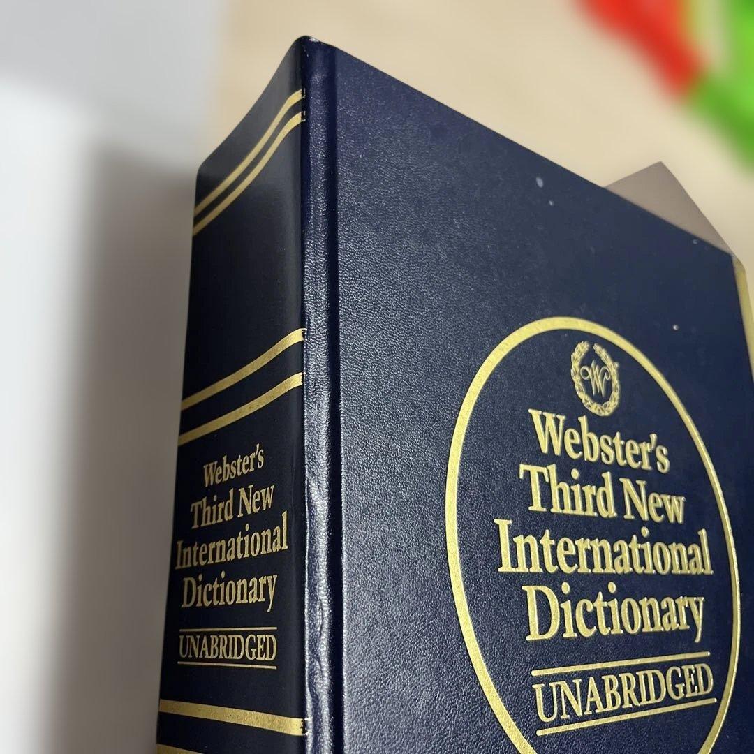 Webster’s Third International Dictionary