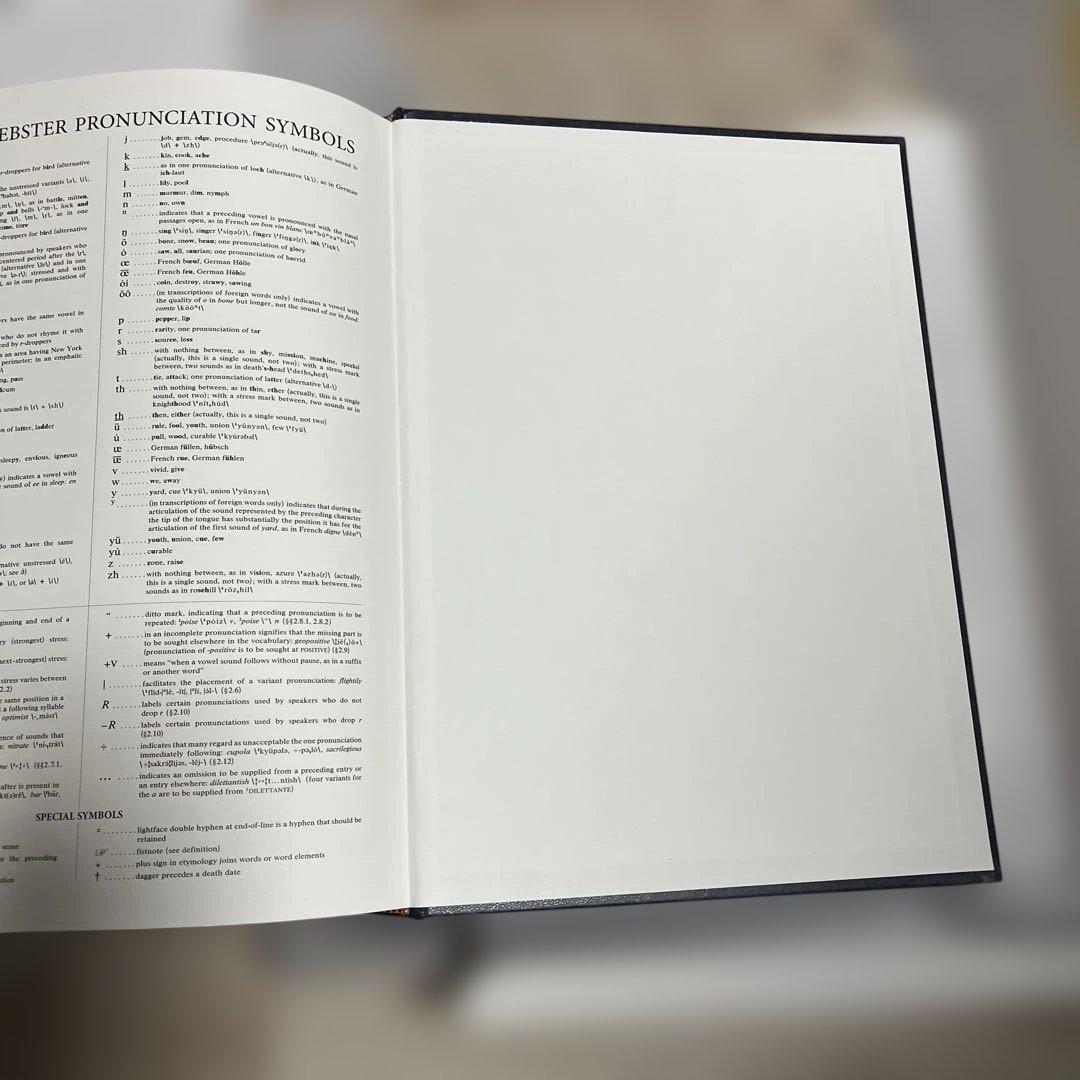 Webster’s Third International Dictionary