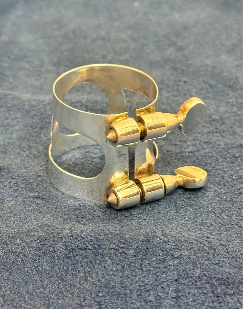 SELMER アルトサックス用リガチャー 《旧タイプ/スモールIN》2本締 SP