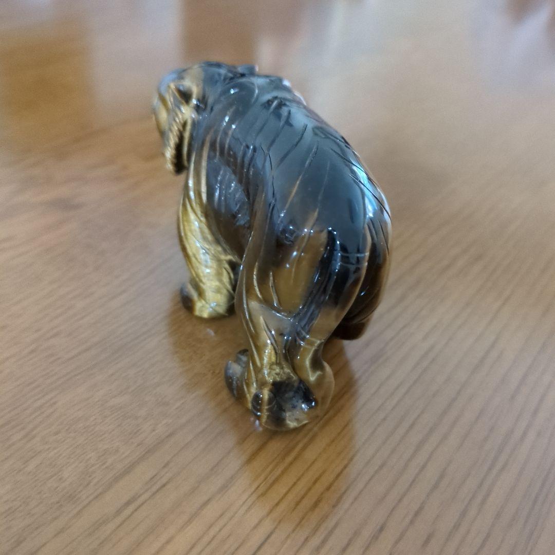 パワーストーン　タイガーアイ　金色に輝く虎　　激レア希少美品