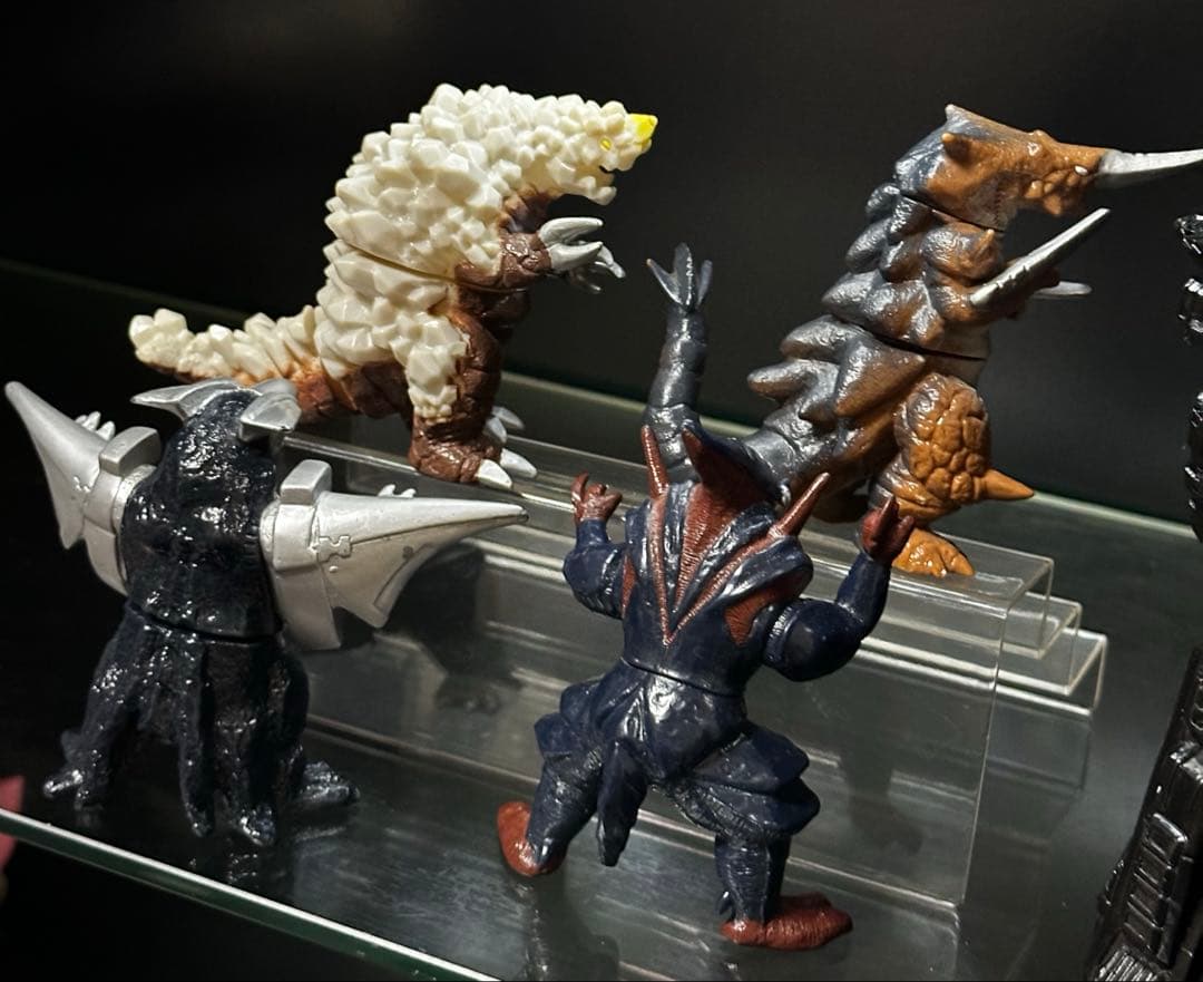 電光超人グリッドマン/サンダーグリッドマン/ギラルス/バギラ/シノビラー他ソフビ