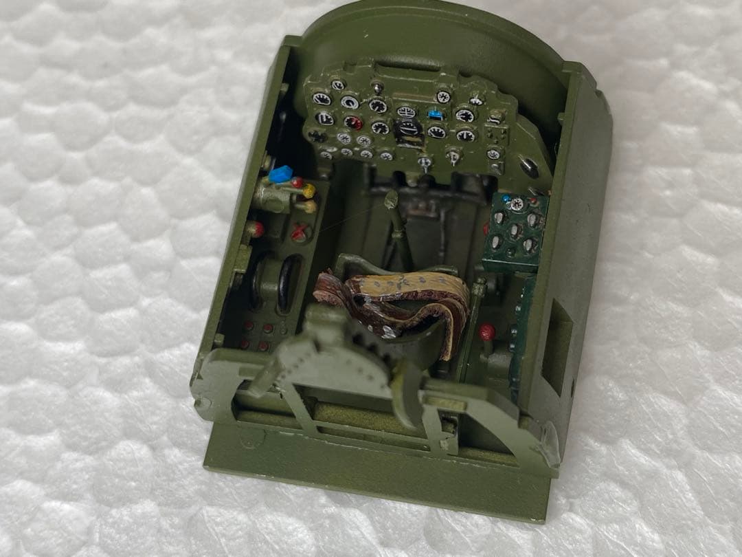 完成品　ハセガワ　1/48 局地戦闘機 雷電 21型　撃墜王　赤松中尉