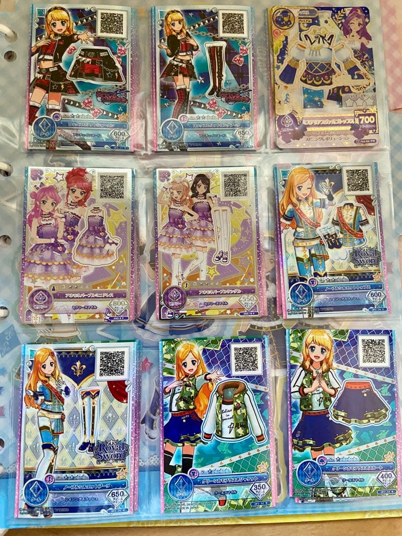 限定SALE【美品・レア】アイカツ!約170枚 LPR等+保存用バインダー