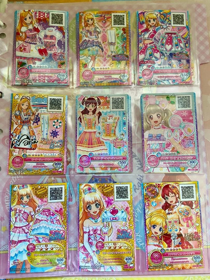 限定SALE【美品・レア】アイカツ!約170枚 LPR等+保存用バインダー