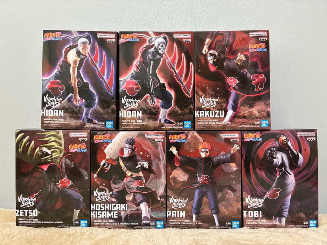 NARUTO ナルト フィギュア 暁 コンプリート セット