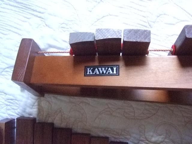 ●KAWAI カワイ シロホン カリン 木琴 2段 音楽 演奏●