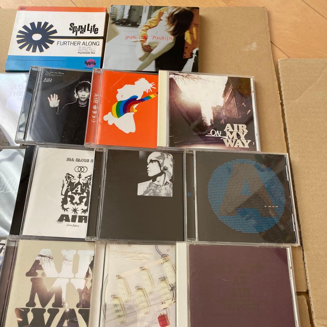 AIR スパイラルライフ　車谷浩司CD まとめ売り　パンクロック　ミュージシャン