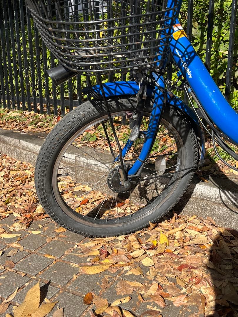 PAS Babby電動アシスト自転車 チャイルドシート付き ブルー