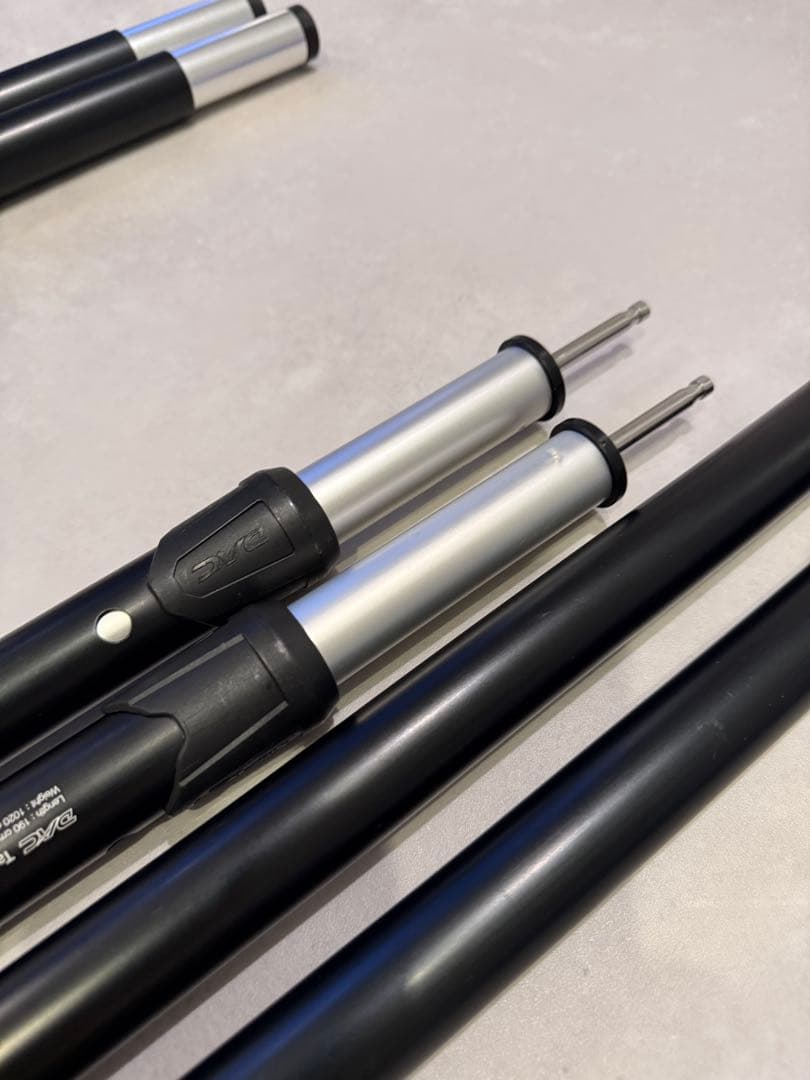 DAC Pole 3000 Adj - Black　2本セット