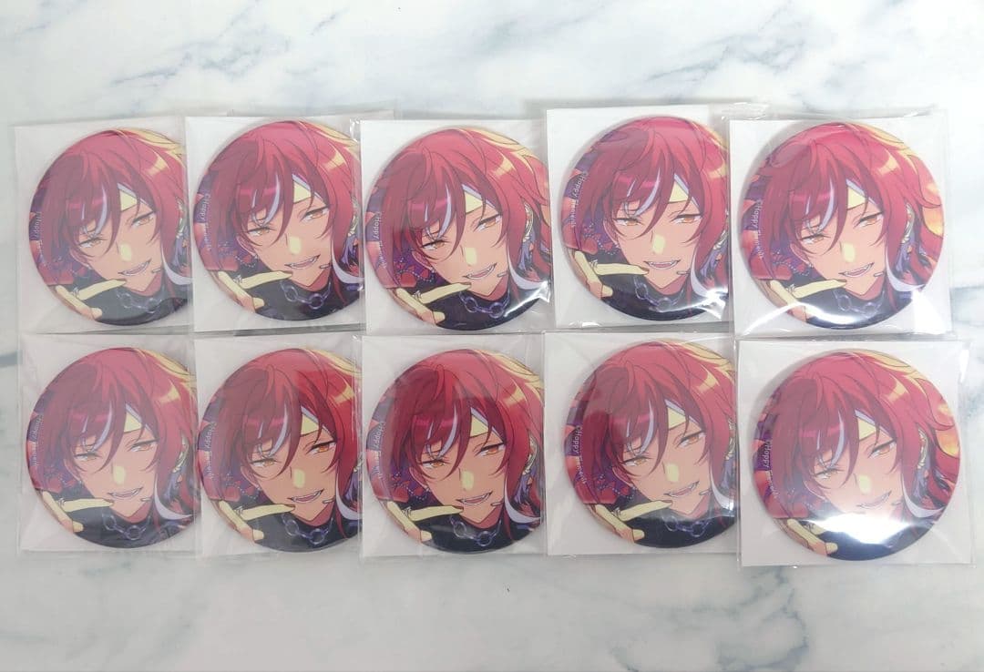 逆先夏目 コレクション缶バッジ 10点