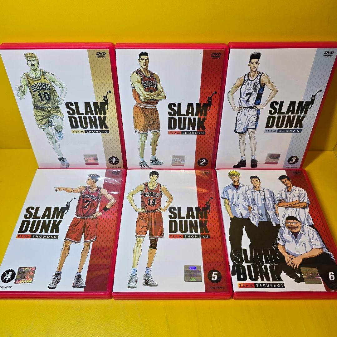 新品ケース交換済　TVアニメ スラムダンク SLAM DUNK　DVD全17巻