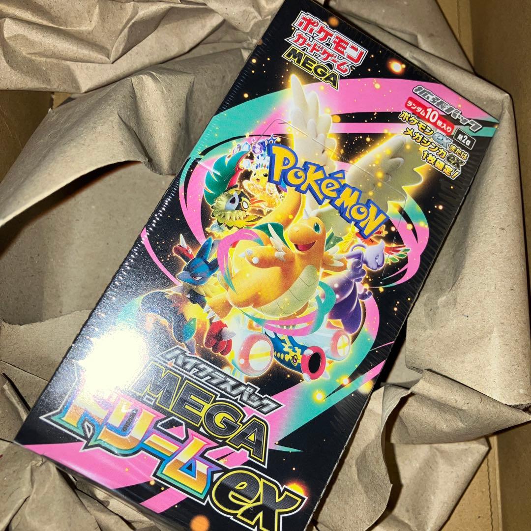 ポケモンカードゲーム MEGAドリームEXシュリンク付き