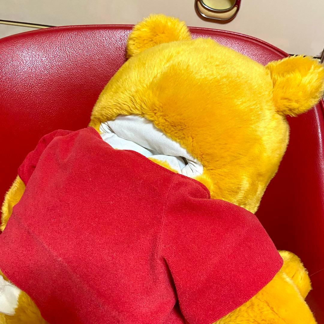 レトロ ディズニー くまのプーさん 大きな ぬいぐるみ ハンドパペット