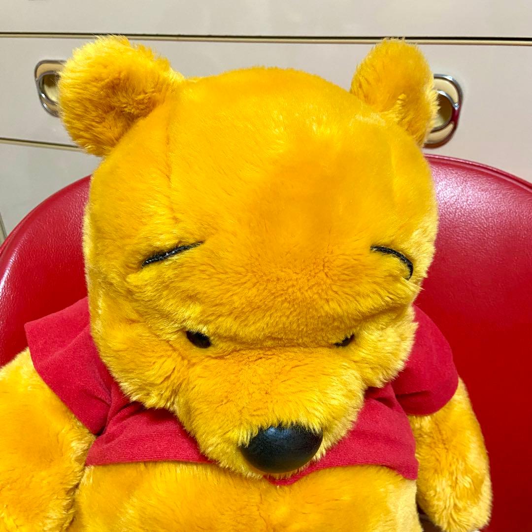 レトロ ディズニー くまのプーさん 大きな ぬいぐるみ ハンドパペット