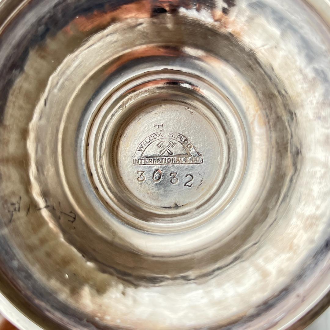 【Wilcox】 コーヒーセット 3点【シルバープレート】