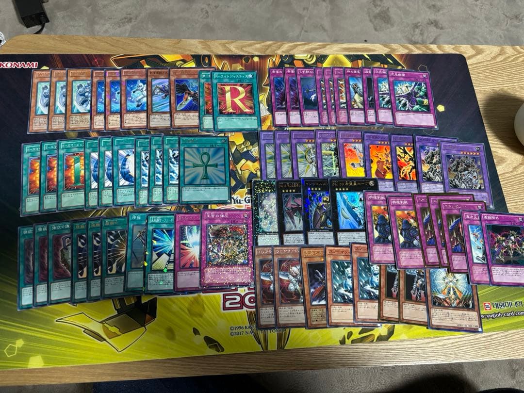 遊戯王本格構築ピュアHERO メイン40＋エクストラ13＋サイド15 スリーブ付