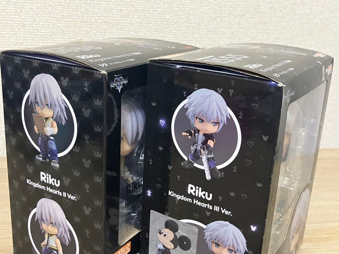 ねんどろいど リク フィギュア キングダムハーツ II & III 2点セット