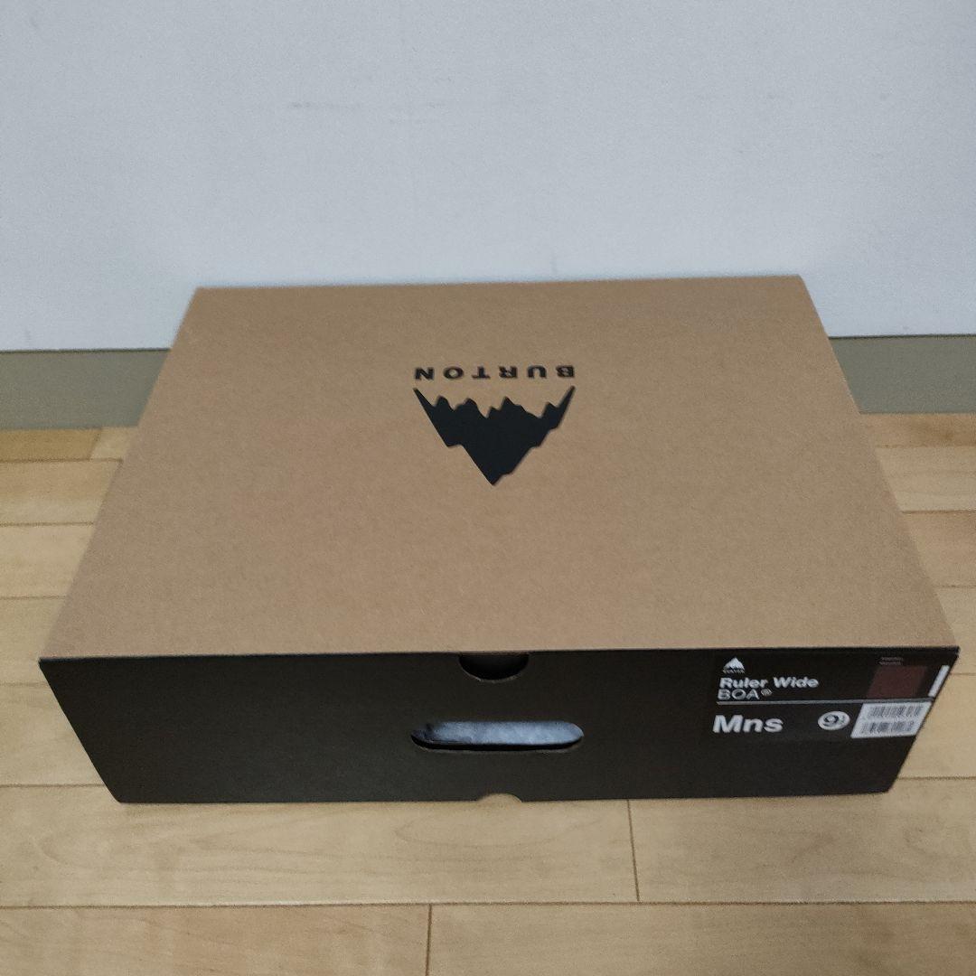 中古　23-24BURTON Ruler Wide BOA 27.5cmグラトリ