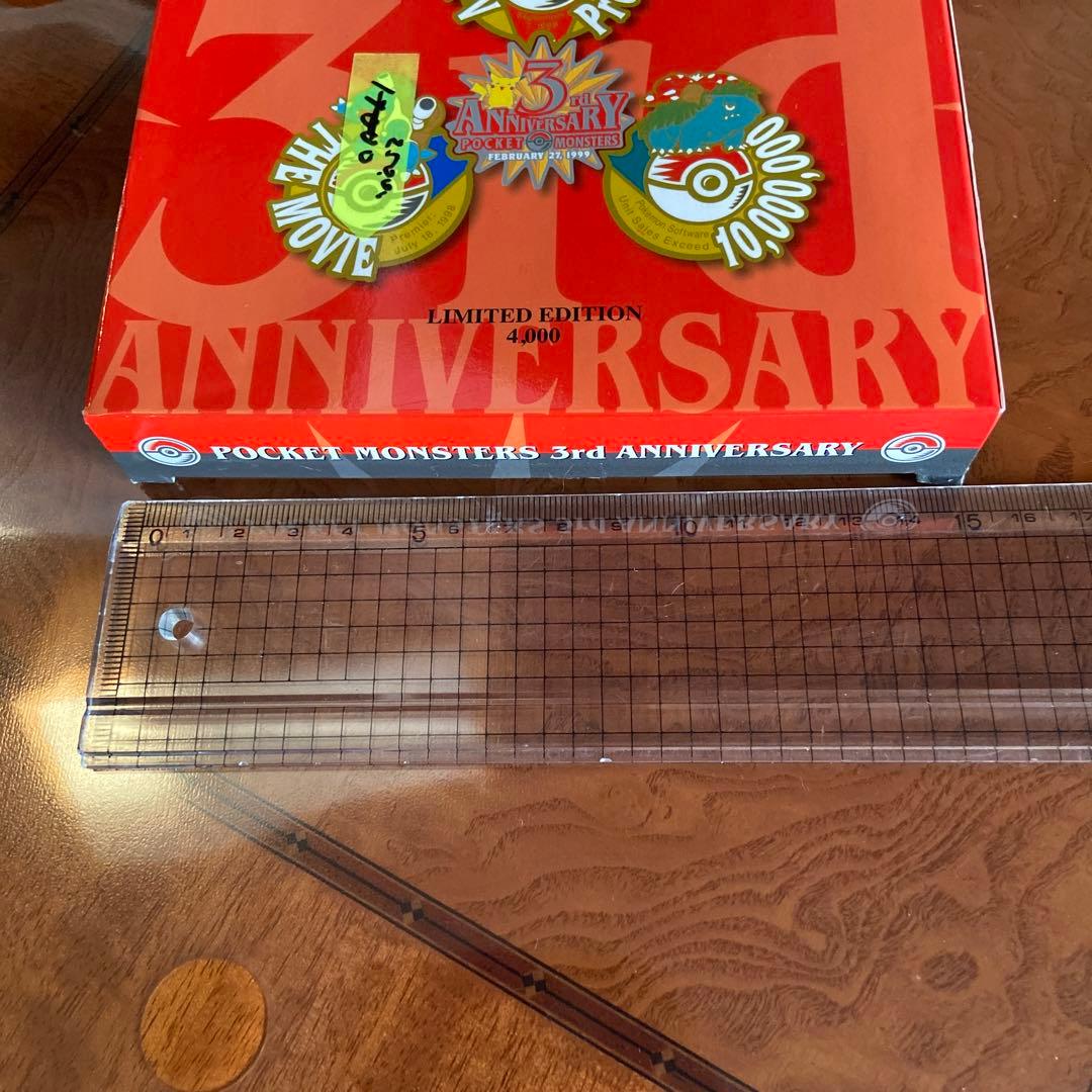 ポケモンセンター東京 3周年記念ピンバッジ　限定4000個