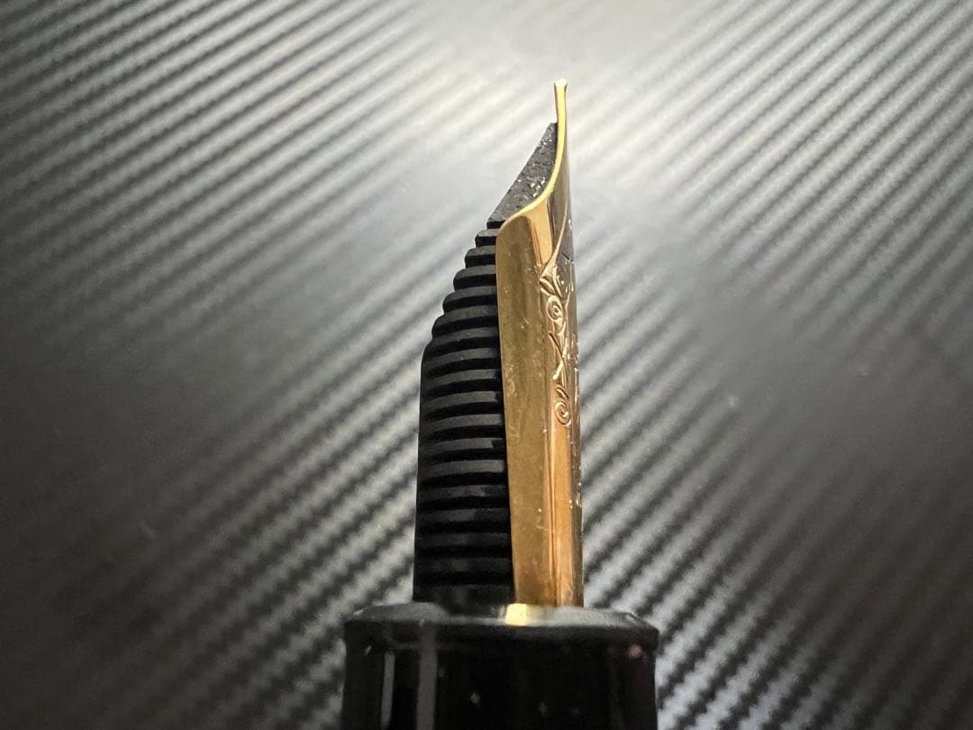 モンブラン マイスターシュテュック 149 万年筆 18C 3帯 EF 極細字