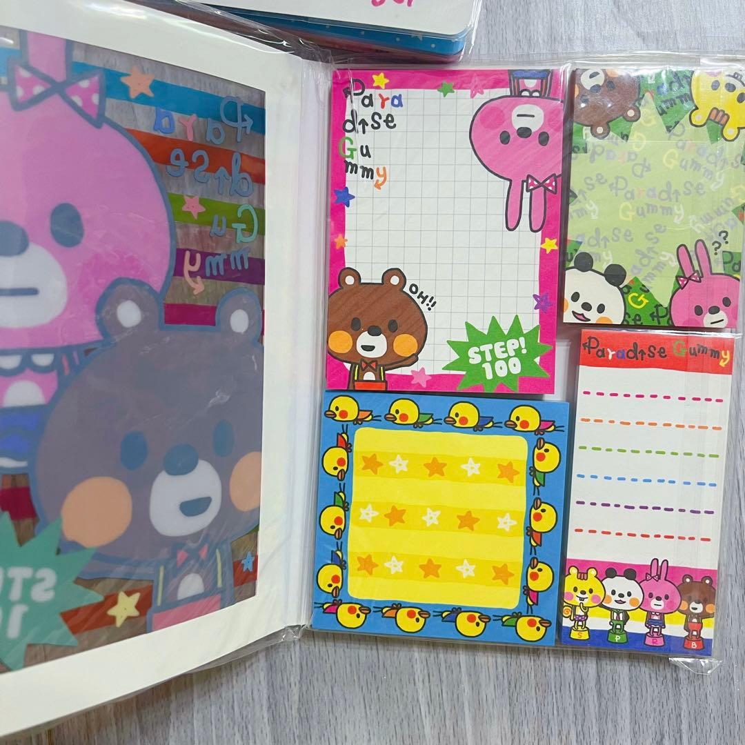 レア　レトロ　メモ帳　ノート　付箋　4冊セット