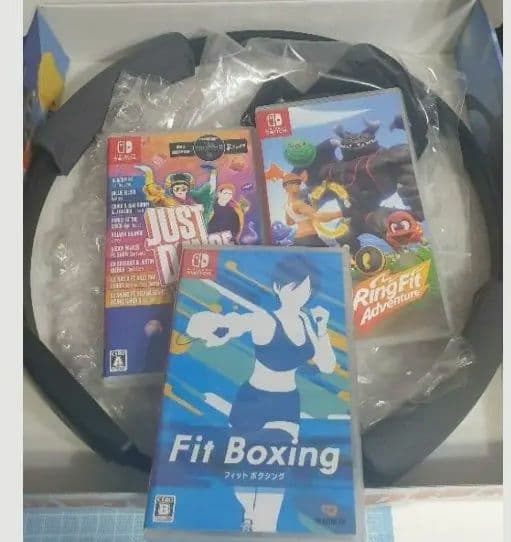 Nintendo Switch とRing Fit Adventure