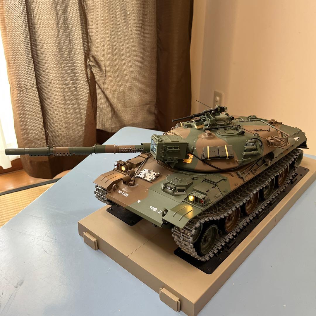 74式戦車 大型模型 リモコン付き