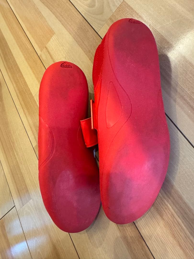 adidas 陸上 投擲用スパイク 赤　28.5cm adizeroレッド