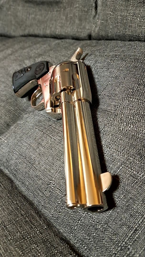 [美品] タナカ SAA ペガサス2 ニッケルフィニッシュ