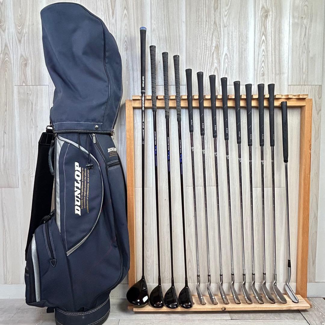 【メンズ右】ダンロップ　ゼクシオDORICAMU TOURメンズゴルフセット