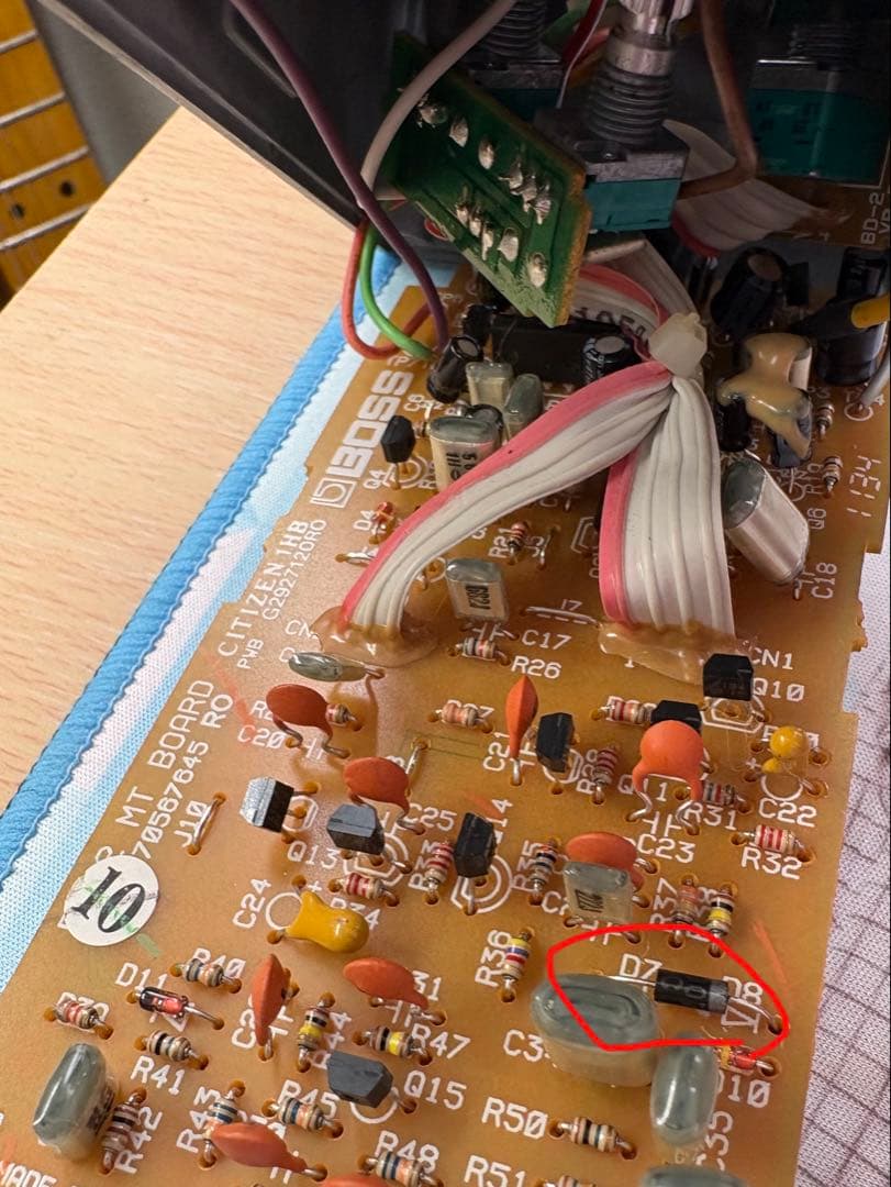 BOSS Blues D BD-2 ブルースドライバー　モディファイ