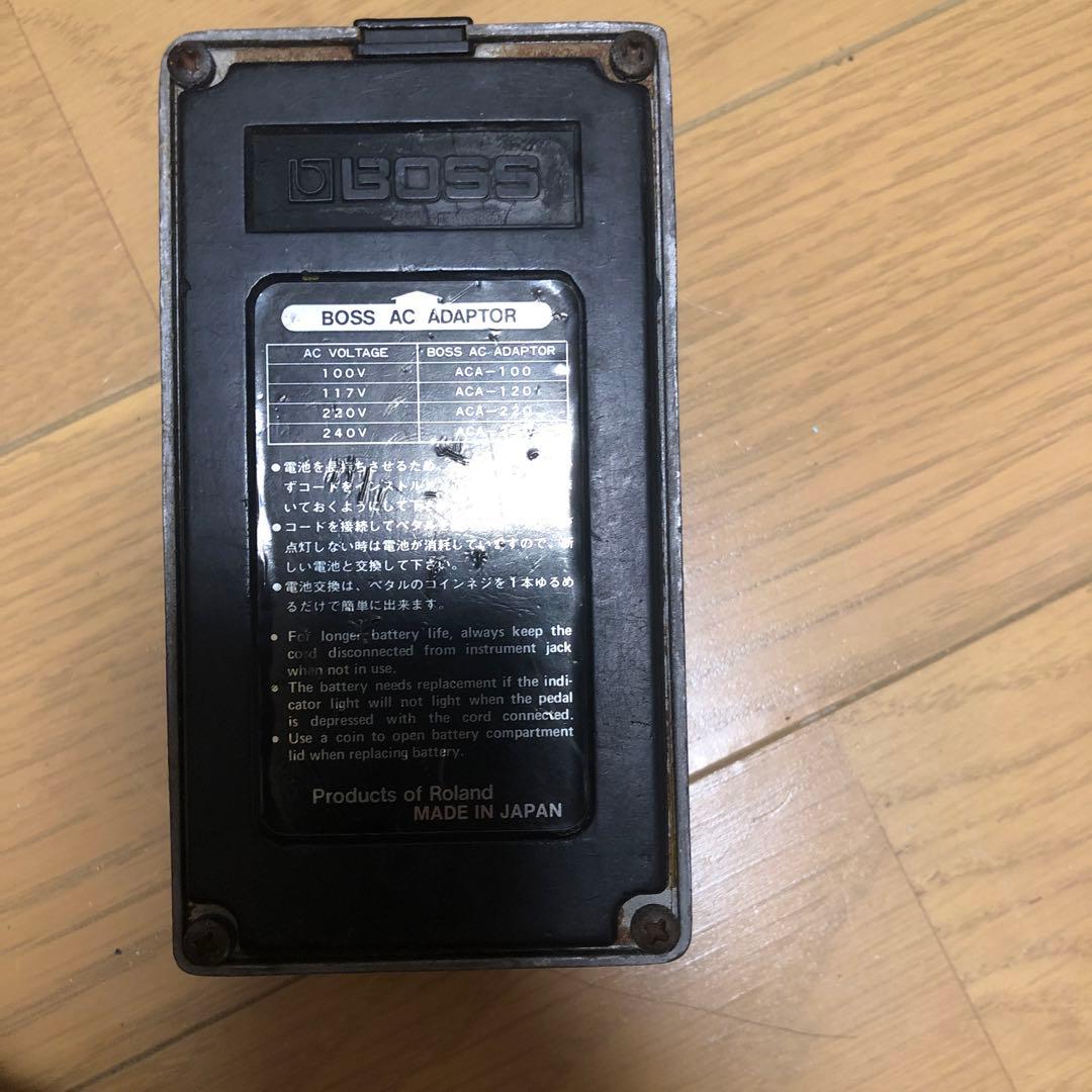 【希少】　BOSSコンパクト　エフェクター　Over Drive OD1