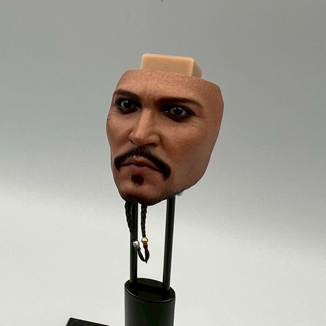 ホットトイズ　2.0 パイレーツオブカリビアン　ジャックスパロウ　1/6　ヘッド